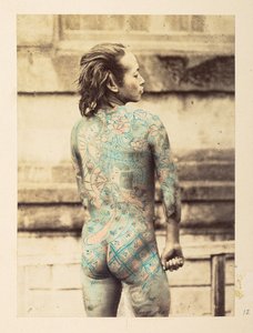 Tatoveret Betto, Japan af English Photographer
