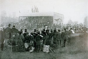 Tennis Singles Challenge Round: J T Hartley v H F Lawford af English Photographer