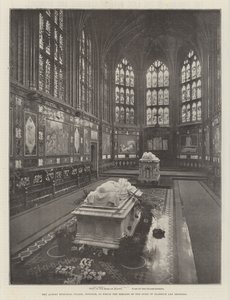 Albert Memorial Chapel, Windsor, hvor resterne af hertugen af Clarence hviler af English Photographer