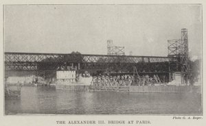 Alexander III, broen i Paris af English Photographer
