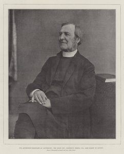 Den udpegede ærkebiskop af Canterbury, den højre pastor Frederick Temple, DD, Lord Bishop of London