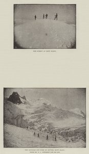 Bestigningen af Mont Blanc af English Photographer