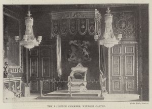 Publikumskammeret, Windsor Castle af English Photographer