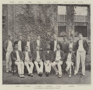 De australske cricket-spillere i England