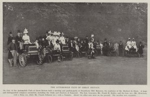Automobilklubben i Storbritannien af English Photographer