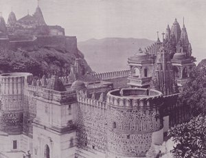 Balbhi-templet, Palitana af English Photographer