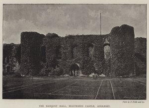 Banketsalen, Beaumaris Castle, Anglesey af English Photographer