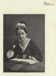 Baronesse Burdett-Coutts af English Photographer