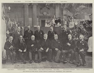 Bazaren ved Royal United Service Institution, Whitehall, udvalget af English Photographer
