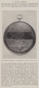 Den bretonske medalje, et minde om vores flådekrige af English Photographer