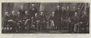 Den britisk-amerikanske fælles højkommission for bilæggelse af omstridte spørgsmål mellem USA og Canada af English Photographer