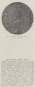 Den britiske imperiummedalje af English Photographer