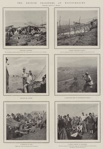 De britiske fanger ved Nooitgedacht af English Photographer