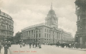 Central Criminal Court, London af English Photographer