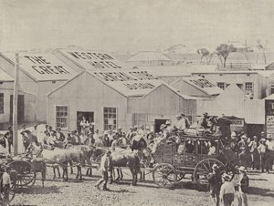 The Coach Office, Bayley Street, Coolgardie, WA af English Photographer