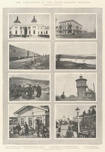 Færdiggørelsen af den transsibiriske jernbane af English Photographer