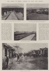 Krisen i Kina, scener ved Taku og Peking