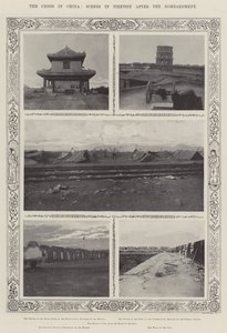 Krisen i Kina, scener i Tientsin efter bombardementet af English Photographer