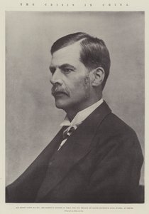 Krisen i Kina, Sir Ernest Satow, KCMG, Hendes Majestæts minister i Tokio, som kan erstatte Sir Claude MacDonald, KCB, KCMG, i Peking