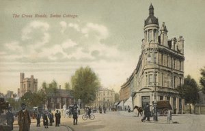 The Cross Roads, Swiss Cottage, London (farvefoto) af English Photographer