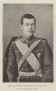 Czarevitch, Nicholas Alexandrovitch, arving til det russiske imperium af English Photographer