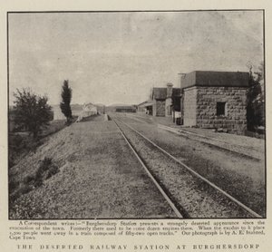 Der verlassene Bahnhof in Burghersdorp von English Photographer