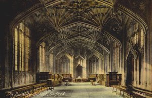 The Divinity School, Oxford (farvefoto) af English Photographer