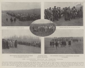 Doukhobor-invasionen af Yorkton, Canada af English Photographer