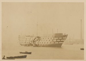 Dreadnought, Greenwich af English Photographer