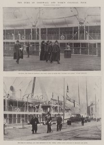 The Duke of Cornwall og Yorks Colonial Tour af English Photographer