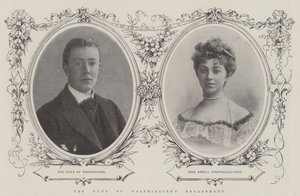 The Duke of Westminsters Engagement af English Photographer