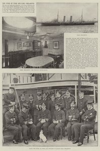 Hertugen af York og HMS Melampus af English Photographer