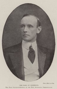 Jarlen af Hopetoun, den første generalguvernør for det nye australske Commonwealth af English Photographer