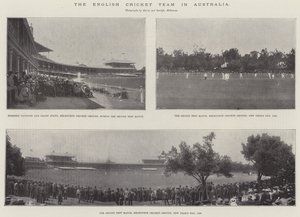 Det engelske crickethold i Australien