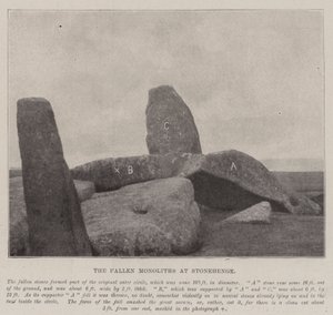 De faldne monolitter ved Stonehenge af English Photographer