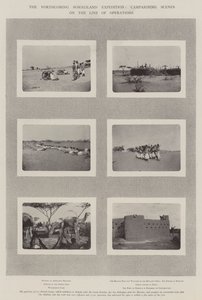 Den kommende Somaliland-ekspedition, kampagnescener på operationslinjen