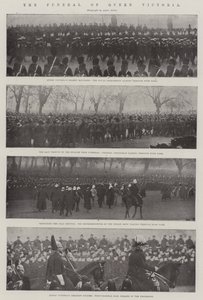 Dronning Victorias begravelse af English Photographer
