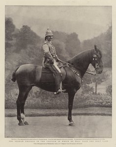 Den tyske Kejser i den Uniform, hvori han vil besøge det hellige land