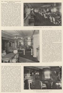 De tyske kejsere Damp-Yacht Hohenzollern