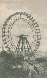 The Gigantic Wheel, Earls Court, London af English Photographer