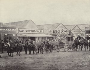 The Gold Escort, Coolgardie af English Photographer