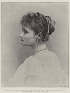 Storhertuginden Alexandra Feodorovna (prinsesse Alix af Hessen), kejser Nicholas II