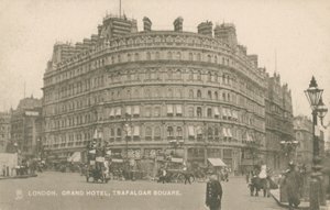 The Grand Hotel, Trafalgar Square, London af English Photographer