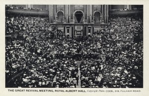 The Great Revival Meeting, Royal Albert Hall, London af English Photographer
