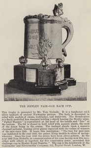 Henley Pair-Oar Race Cup af English Photographer