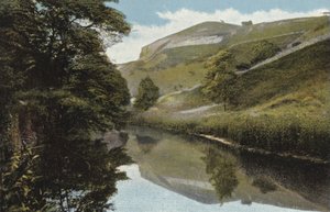 The High Tor, Millers Dale af English Photographer