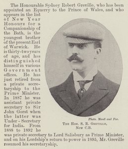 Den ærede S R Greville, New CB af English Photographer