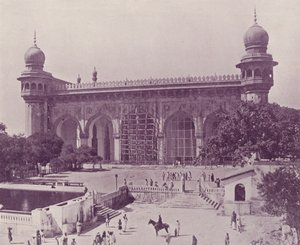 Jumma Musjid, Hyderabad af English Photographer