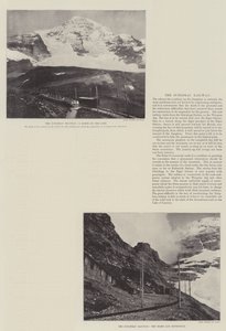 Jungfrau jernbanen af English Photographer