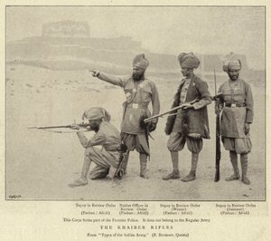 Khyber-riflerne af English Photographer